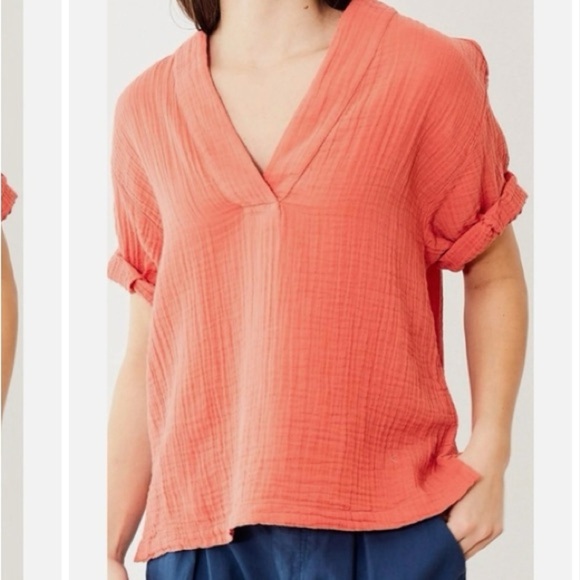 Xirena Avery top in orange - Picture 1 of 5